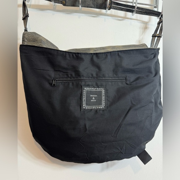Deena & Ozzy Reptile Hobo Bag - Picture 7 of 16